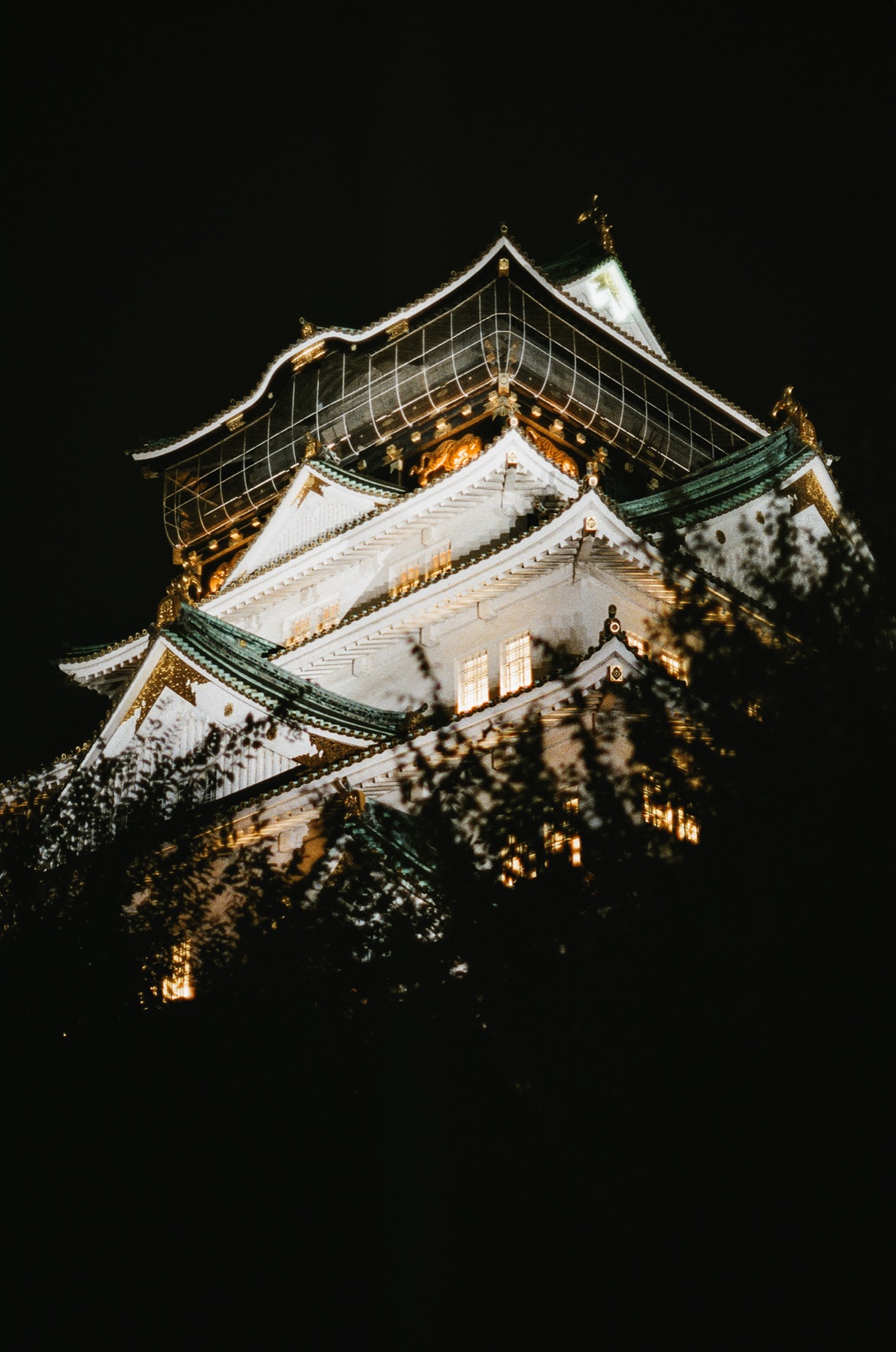 Roll 10 · Osaka Castle, frame 3